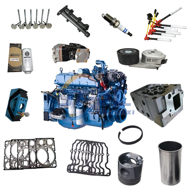 Weichai Engine WD615 WP10 WP12 WP13 Запасные части 612630050146 1000929191 Ремкомплект прокладок выпускных клапанов
