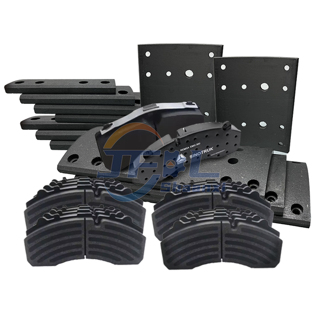 Source Factory Supply Anpassbare hochwertige schwere LKW-Teile Bremsbel&auml;ge Bremsbelag f&uuml;r Yutong Bus Shacman Howo Zhongtong