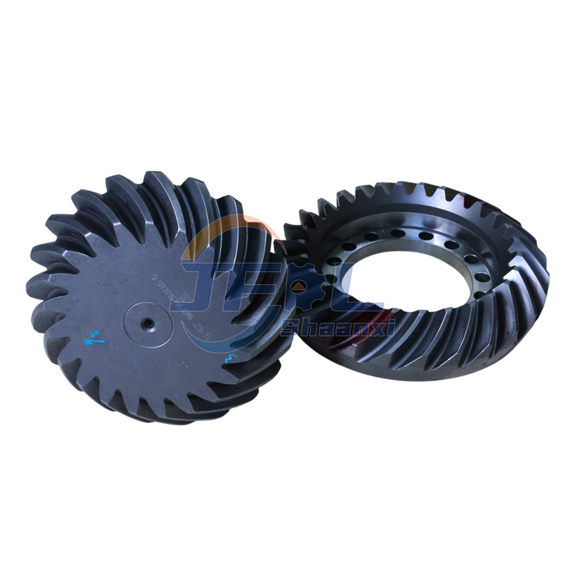 Piezas de cami&oacute;n disponibles en stock HD90149320072 Accesorios de engranaje circular del eje trasero Par de engranajes c&oacute;nicos Relaci&oacute;n de engranajes 21:28 para Shacman