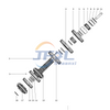  Howo LKW-Antriebsstrangsysteme Teile AC22090400105 Spindelbaugruppe (feine und hohe Z&auml;hne) 
