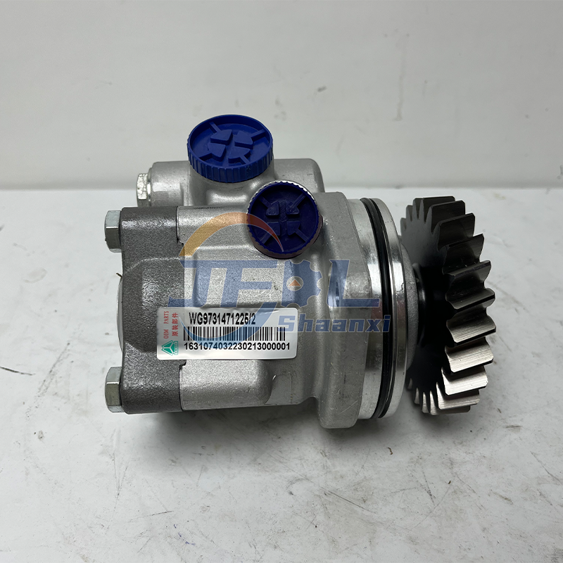 Composants du syst&egrave;me de direction de camion, pompe de direction assist&eacute;e WG9731471225, pi&egrave;ces de pompe &agrave; huile de direction pour camion Sinotruk HOWO 7, meilleure vente