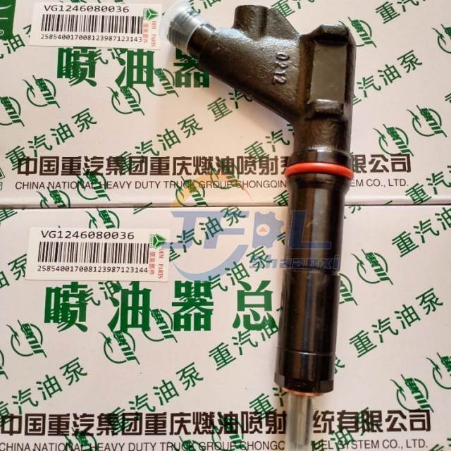 Ensemble d'injecteur de carburant VG1246080036 d'origine de pi&egrave;ces de rechange de moteur du camion r&eacute;sistant D12 de Sinotruk Howo A7