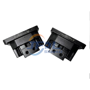 Support d'amortisseur avant DZ95259590167 DZ95259590168 de pi&egrave;ces de rechange originales de camion de Shacman X3000 M3000