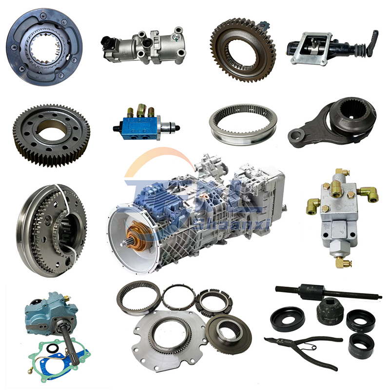 การส่งที่รวดเร็ว 10JS140 10JSD160 12JS240 Sinotruk Howo รถบรรทุกเกียร์ HW19710 HW20716 และอะไหล่เกียร์อื่น ๆ