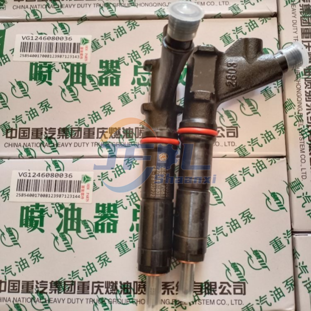 Ensemble d'injecteur de carburant VG1246080036 d'origine de pi&egrave;ces de rechange de moteur du camion r&eacute;sistant D12 de Sinotruk Howo A7