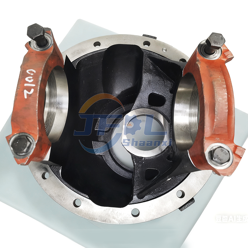 شكمان ساينو تراك قطع غيار الشاحنات HANDE AXLE مجموعة الإسكان الرئيسية للمحور الأوسط HD90149320141