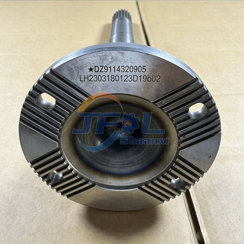 Pi&egrave;ces d'essieu moteur de camion robuste, arbre de sortie DZ9114320905, assemblage d'arbre traversant pour Shacman F3000 X3000