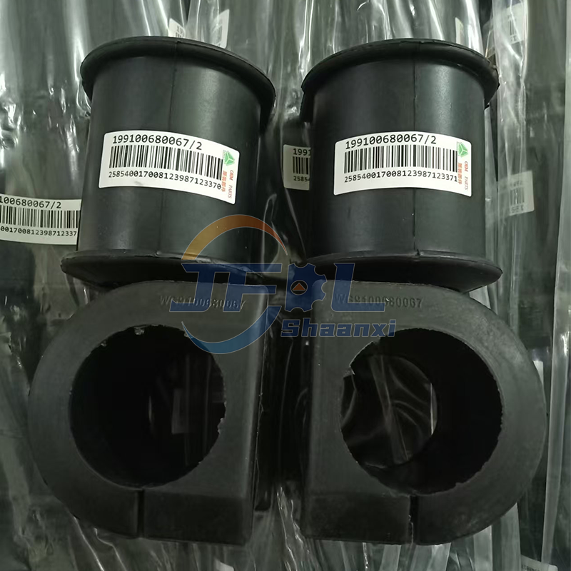 Certificaci&oacute;n de calidad Precio HOWO 7 Serie HOWO 336/371/420 hp Piezas de cami&oacute;n volquete Cojinete de goma Buje de barra estabilizadora trasera 19910068006 7